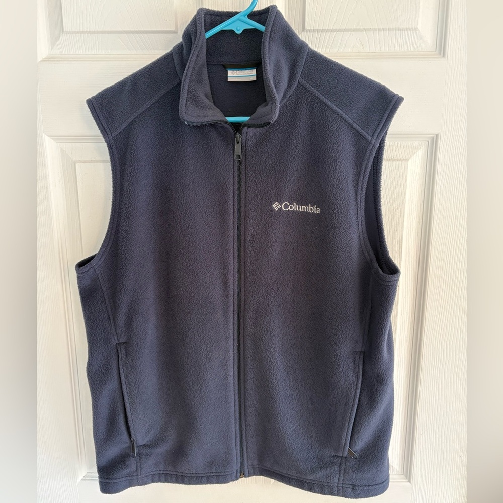 Columbia Black Fleece Vest
